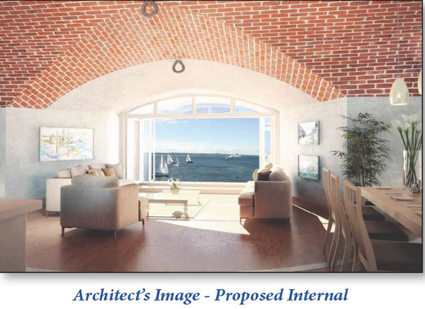 Lot: 59 - VICTORIAN FORT OVERLOOKING THE SOLENT WITH PLANNING FOR RESIDENTIAL CONVERSION - 